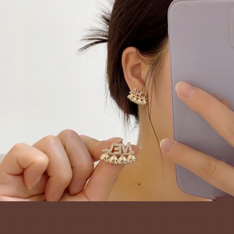 Ch*el earrings